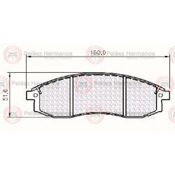 PASTILLA FRENO 10229EK