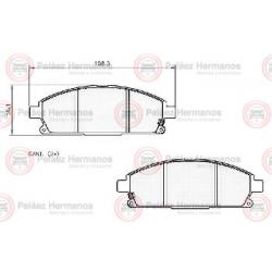 PASTILLA FRENO 7566EK