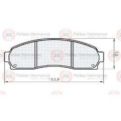 PASTILLA FRENO 7706EK