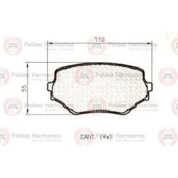 PASTILLA FRENO 7559N